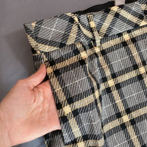 H&M Plaid Trousers pants Size 14 - Picture 7 of 15
